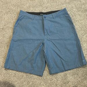 O’Neill blue chambray shorts